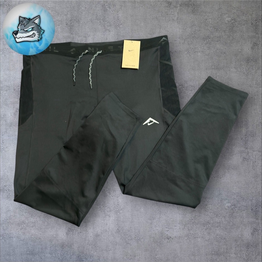 Nike Lunar Ray Dri-FIT ADV Running Tights Black 3-Pocket Lined 3XL HV2662-010